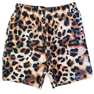 Leopard Print • Swim Shorts